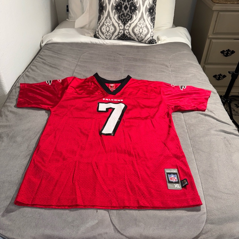 Reebok NFL authentic official Red Mesh Jersey youth XL Label Detail